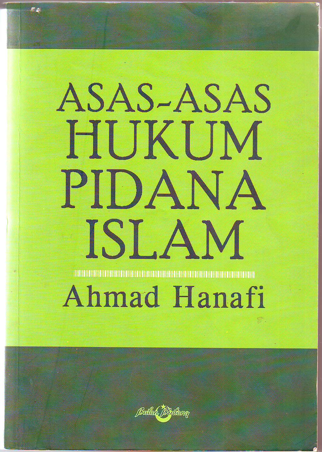 Asas-Asas Hukum Pidana Islam