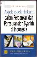 Aspek- Aspek Hukum Dalam Perbankan dan Perasuransian Syariah di Indonesia